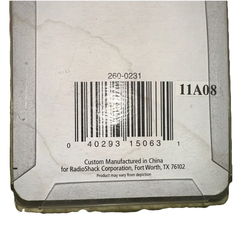 RadioShack Gender Adapter Male DB9 To Male Db9 Shielded And Grounded Gold Plated